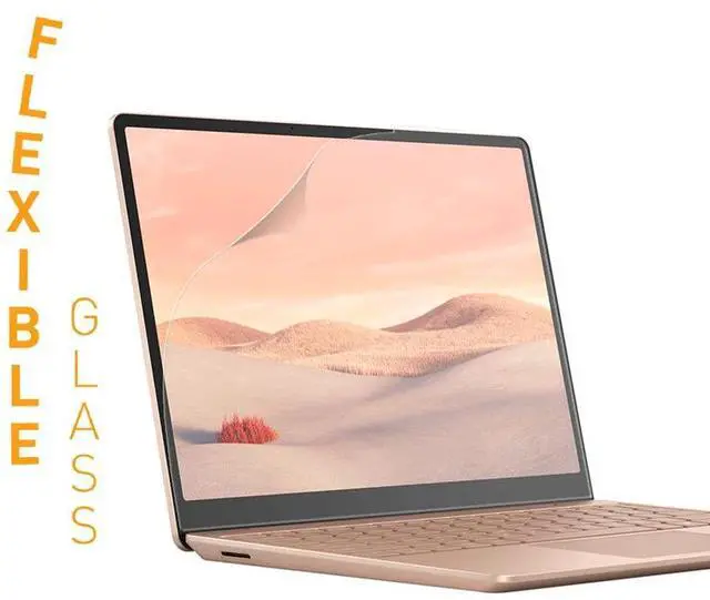 Alt view image 4 of 4 - ARMOR Flexible Glass Screen Protector for Surface Laptop Go 2 / Go - 12.4", Anti Glare with Blue Light Filter