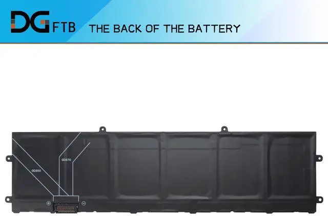 Alt view image 3 of 5 - DWVRR New Laptop Battery Replacement for Dell Alienware X15 R1 R2 X17 R1 R2 Inspiron 16 7620 2-in-1 Alienware X15 R1 NAWX15R101 X17 RTX 3080 P48E 817GN 0817GN NR6MH 0NR6MH 0017GN (11.4V 87Wh/7250mAh)
