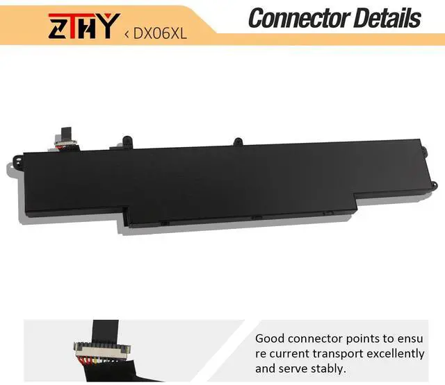 Alt view image 4 of 5 - ZTHY DX06XL Laptop Battery Compatible with HP Omen X 2S 15-DG 15-DG0000NC 15-DG0001NC 15-DG0003NC 15-DG0010NR 15-DG0018TX 15-DG0020TX 15-DG0075CL Series L32749-005 HSTNN-DB9B L32701-2C1 11.55V 72.9Wh
