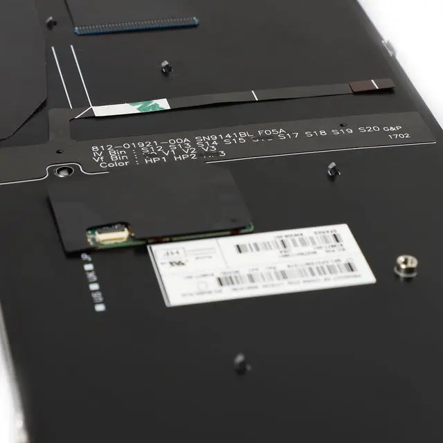 Alt view image 5 of 5 - New Laptop Backlit Keyboard for HP EliteBook 840 G3 840 G4 745 G3 745 G4 848 G3, with Pointer and Backlight, Silver Frame, US Layout, P/N 901042-001 903008-001 836308-001 6037B0126901