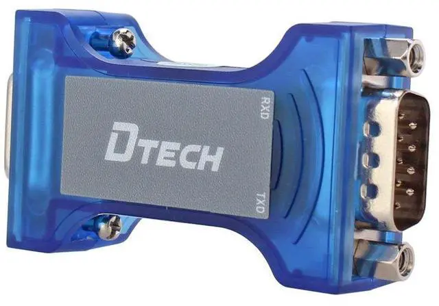 Alt view image 4 of 5 - DTECH Industrial Grade RS232 to RS485 Converter Adapter Optical Isolation Protector with TX RX LED Lights for Long Haul Serial Communication