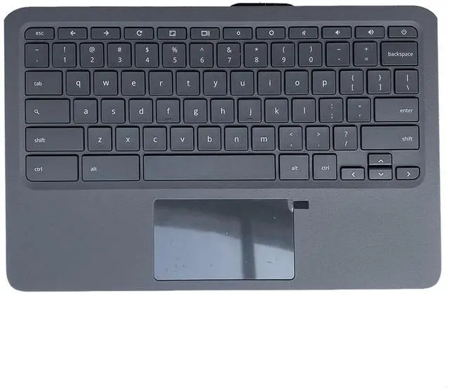 Main image of Replacement for HP Chromebook 11 G6 EE Laptop Upper Top Cover Case Palmrest Keyboard Touchpad Assembly Part L14921-001