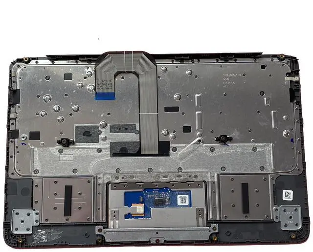 Alt view image 2 of 5 - Replacement for HP Chromebook 11 G6 EE Laptop Upper Top Cover Case Palmrest Keyboard Touchpad Assembly Part L14921-001