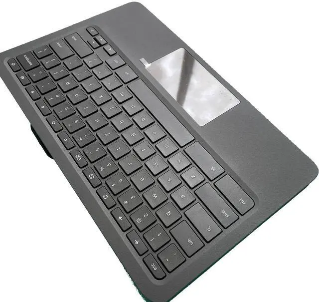 Alt view image 4 of 5 - Replacement for HP Chromebook 11 G6 EE Laptop Upper Top Cover Case Palmrest Keyboard Touchpad Assembly Part L14921-001