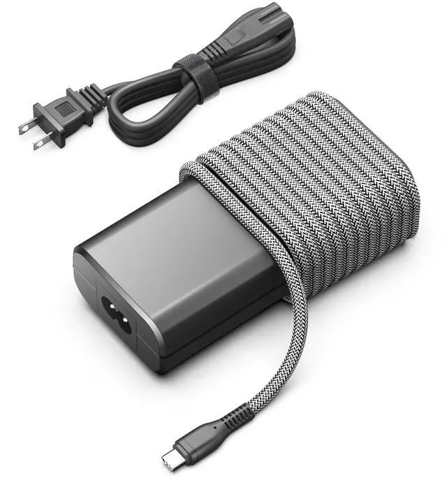 Main image of 2025 New AI PC Charger HKY 65W USB C Charger PD3.0 Laptop Power Adapter for Dell Pro Series Dell Pro 13 14 Premium Pro 16 14 Plus Pro Rugged 13 14 inch Notebook Computer Power Supply Cord
