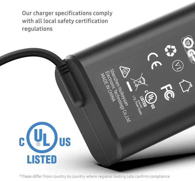 Alt view image 3 of 5 - 2025 New AI PC Charger HKY 65W USB C Charger PD3.0 Laptop Power Adapter for Dell Pro Series Dell Pro 13 14 Premium Pro 16 14 Plus Pro Rugged 13 14 inch Notebook Computer Power Supply Cord