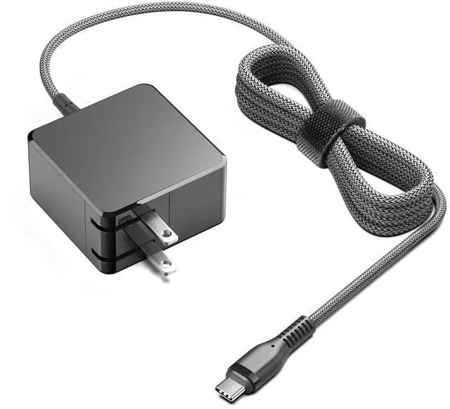 Main image of HKY 65W USB Type C Charger for Nimo N151 N151S N152 N153 N154 15.6" N171 N171S 17.3" FHD Laptop Notebook PC PD3.0 GaN 60W 65w USB-C Power Supply Travel Charger with 6.6ft USB C Cable & Foldable Plug