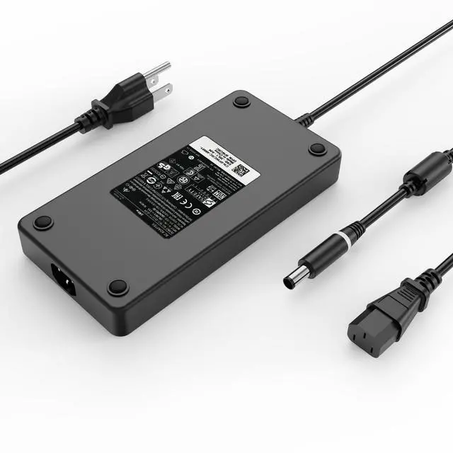 Main image of Slim 240W Laptops Charger for Dell Alienware 15 17 M17x M18x R3 R4 R5 m15 g3 g5 g7 Precision M6800 M6700 M6600 M6500 GA240PE1-00 Laptop g15 5511 5520 Power Supply Adapter