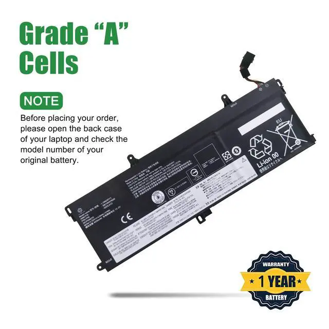 Alt view image 4 of 5 - JIAZIJIA 02DL012 L18M3P71 SB10K97650 Battery Replacement for Lenovo ThinkPad T15 T590 P53S P15S Series 02DL011 L18L3P71 SB10K97649 L20D3P71 SB10T83156 SB10T83157 SB10W51924 SB10W51930 SB10W51931