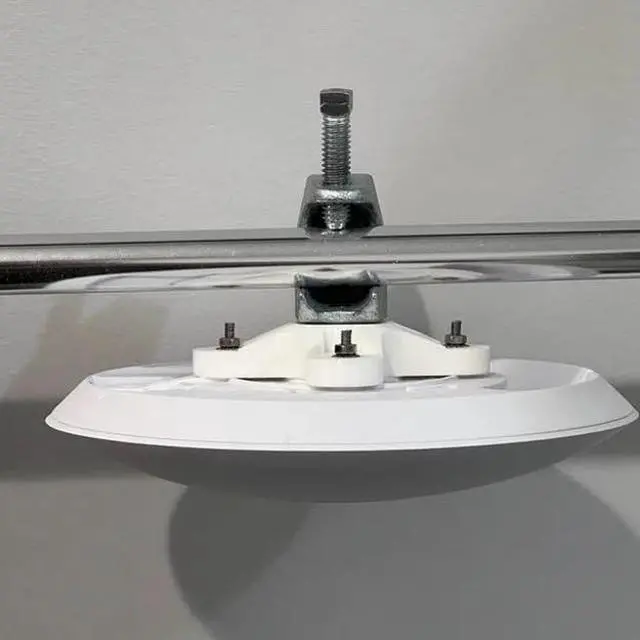 Alt view image 5 of 5 - Beam Clamp Mount for Ubiquiti UniFi AP (UAP-AC-PRO, U6+, U6-Ent, U6-LR) - Easy Install for Warehouse Trusses