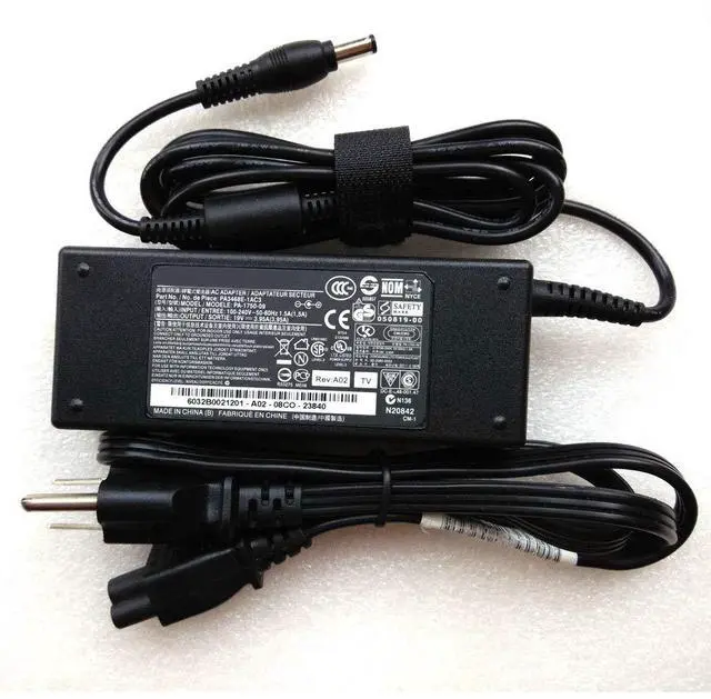 Main image of Original Genuine Compatible for Toshiba PA3468U-1ACA AC Adapter+Power Cord 19V 3.95A New