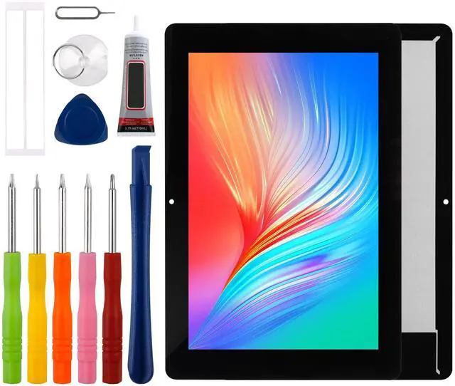 Main image of [New] Duotipa LCD Display Touch Screen Digitizer Assembly Replacement for  Kindle Fire HD 10 11th Gen 2021 T76N2B/Fire HD10 Plus T76N2P with Technical Repair Tools Kit-Black.