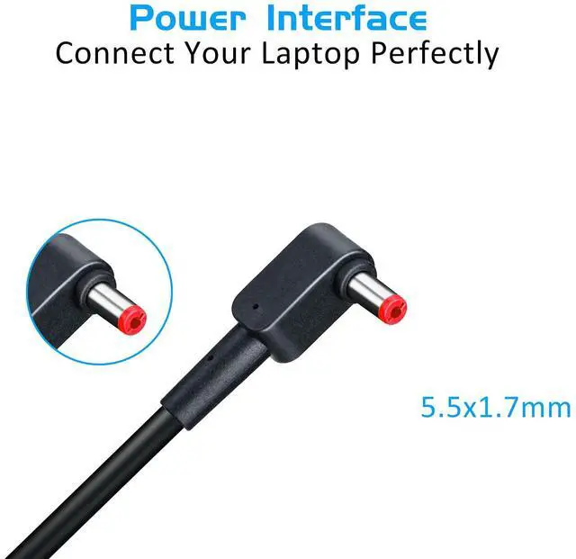 Alt view image 2 of 5 - 180W ADP-180MB K N20C1 Charger Fit for Acer Nitro 5 AN515-57 AN515-56 AN515-55 AN515-54 AN515-53 AN515-52 AN515-51 AN515-45 AN515-44 AN517-55 AN517-52 Power Adapter Supply