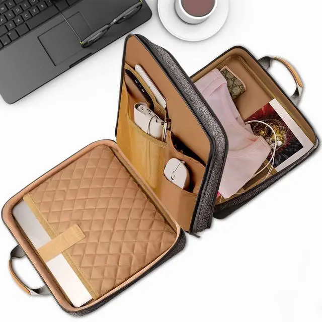 Alt view image 4 of 5 - ZINZ Slim Expandable 13 13.3 13.6 14 Laptop Case Sleeve Compatible with MacBook Air/Pro 13-14 M1 M2 M3 2021-2023 Pro/Max,13.5 Surface Laptop 4/3,D01G01