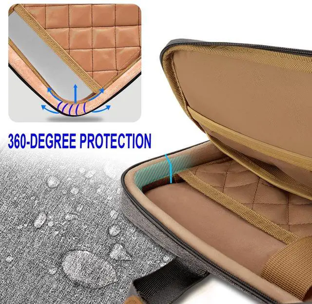 Alt view image 3 of 5 - ZINZ Slim Expandable 13 13.3 13.6 14 Laptop Case Sleeve Compatible with MacBook Air/Pro 13-14 M1 M2 M3 2021-2023 Pro/Max,13.5 Surface Laptop 4/3,D01G01