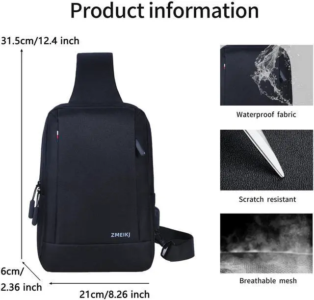 Alt view image 2 of 5 - ZMEIKJ 9-11 Inch iPad Bag Tablet Sleeve Satchel Messenger Sling Shoulder Strap Carrying Case for Fire Laptop Kindle or Others