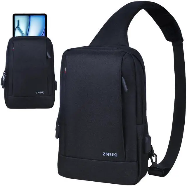 Main image of ZMEIKJ 9-11 Inch iPad Bag Tablet Sleeve Satchel Messenger Sling Shoulder Strap Carrying Case for Fire Laptop Kindle or Others