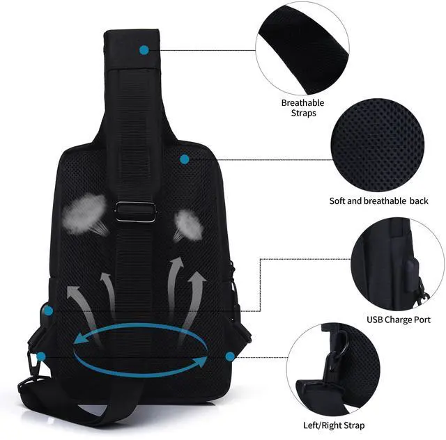 Alt view image 4 of 5 - ZMEIKJ 9-11 Inch iPad Bag Tablet Sleeve Satchel Messenger Sling Shoulder Strap Carrying Case for Fire Laptop Kindle or Others