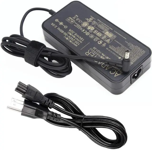 Main image of 120W AC Adapter Charger for Asus ROG GL502 GL551J GL552VW GL553V GL752VW GL753VE N750 N550JK N550JX ZX53VW FX53VD N53 G56JK N56JR N56JN Q550LF PA-1121-28 A15-120P1A Power Supply Cord