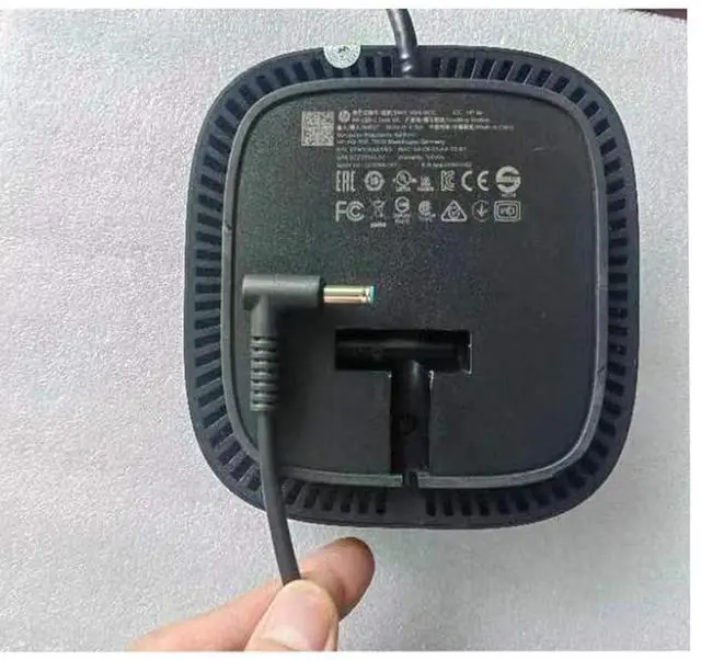 Alt view image 5 of 5 - 120W AC Charger for HP Laptop Charger, HP USB-C Dock G5 USB-C/A Universal Dock G2 5TW13AA Envy 15 17 Series Omen 15-5000 5100 5200 710415-001 L41856-001 HP 120W AC Adapter