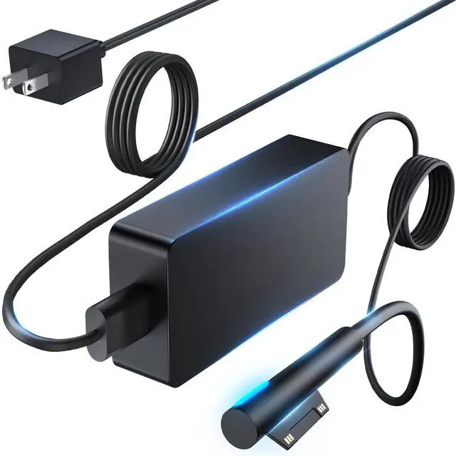 Main image of 102W Surface Book 2 Charger - Fast Charging with USB Port for Surface Book 1, Book 2, Microsoft Surface Pro 3-9, Windows Surface Laptop 1-6, Surface Go Series