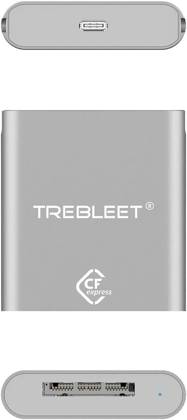 Alt view image 3 of 5 - CFexpress Type B Card Reader, USB 3.1 Gen 2 10Gbps, Compatible with Workflow Station,Mini Portable Aluminum External Case, Support Android/Windows/Mac OS