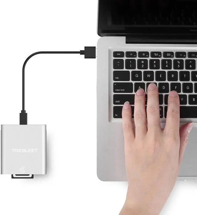 Alt view image 2 of 5 - CFexpress Type B Card Reader, USB 3.1 Gen 2 10Gbps, Compatible with Workflow Station,Mini Portable Aluminum External Case, Support Android/Windows/Mac OS