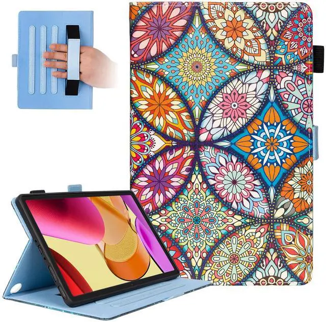 Main image of Dteck for  Fire Max 11 Tablet Case 11" (13th Generation) 2023, PU Leather Shell TPU Back Cover Fold Stand Case with Auto Sleep Wake, Adjustable Viewing Angles, Cute Folio Case, Stained Glass
