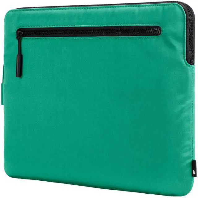 Main image of Incase Compact Laptop Sleeve with Flight Nylon - 13-inch MacBook/Laptop & iPad/Tablet Sleeve - Faux Fur Lining, Lightweight, Durable, Weather Resistant, Slip Pocket for Accessories - Ocean Jade