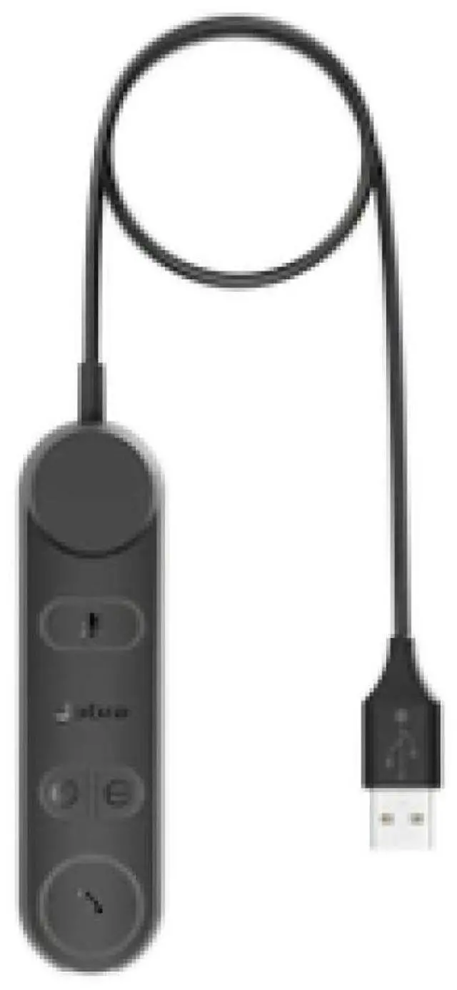 Main image of Jabra Engage 50 II Link Call Control Unit - USB-A Cable Engage 50 II Mono and Stereo USB-C Wired Headsets - Works with All Unified Communications Platforms Such as Zoom & Unify - Black