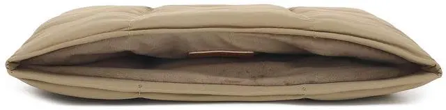 Alt view image 4 of 5 - KAYOND Puffy Laptop Sleeve 15 Inch,Women Pillow Shape Laptop Sleeve, Compatible MacBook Pro 15.4 Inch,MacBook Pro 16 Inch,MacBook Air 15.4 Inch M1 M2 M3, Brown