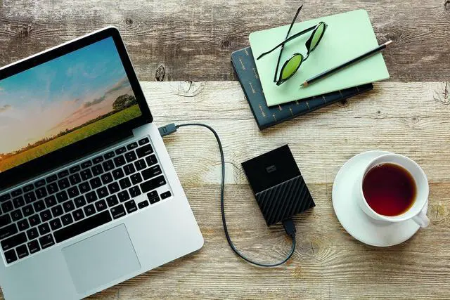Alt view image 5 of 5 - WD 4TB My Passport for Mac Portable External Hard Drive, USB-C/USB-A - WDBP6A0040BBK-WESE