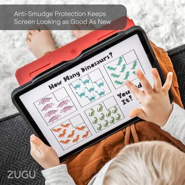 Alt view image 5 of 5 - ZUGU CASE Screen Protector for iPad Pro 13 (M4), Tempered Glass Scratch Resistant Film, Fingerprint & Smudge Resistant Protector, Includes Installation Guide
