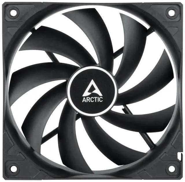 Alt view image 3 of 5 - ARCTIC F12 (5 Pack) - 120 mm Standard Case Fan, Value Pack, Low Noise, Very Quiet Motor, Computer, Fan Speed: 1350 RPM - Black