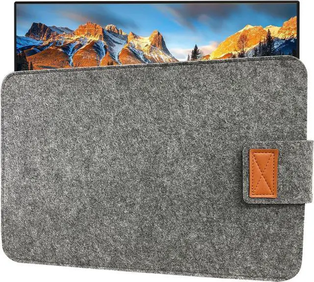 Main image of InnoView Felt Sleeve Storage Bag Laptop Sleeve Case Storage Bags, Felt Portable Notebook Tablet PC Case Protective Bag, Slim Envelope for 22-23.8 Inch Laptop Portable Monitor Cases
