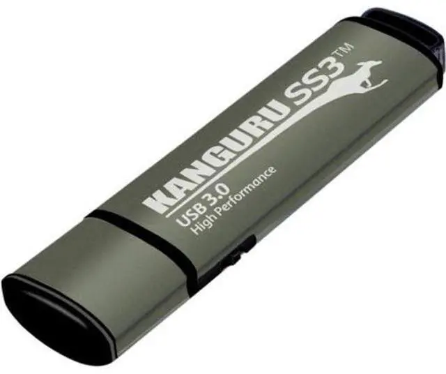 Main image of Kanguru SS3 - 512GB USB Flash Drive - Physical Write Protect Switch - SuperSpeed USB 3.0 - Portable