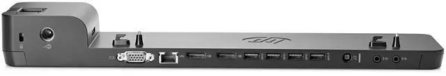Main image of HP 2013 D9Y32AA UltraSlim Docking Station with 65W Adapter D9Y32AA#ABA compatible with HP EliteBook Folio 9470m