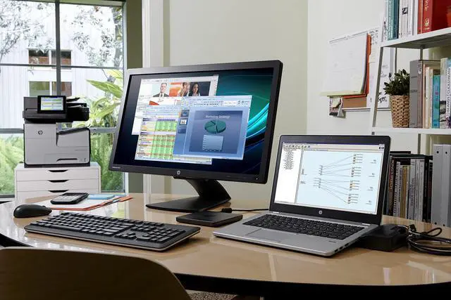 Alt view image 4 of 5 - HP 2013 D9Y32AA UltraSlim Docking Station with 65W Adapter D9Y32AA#ABA compatible with HP EliteBook Folio 9470m