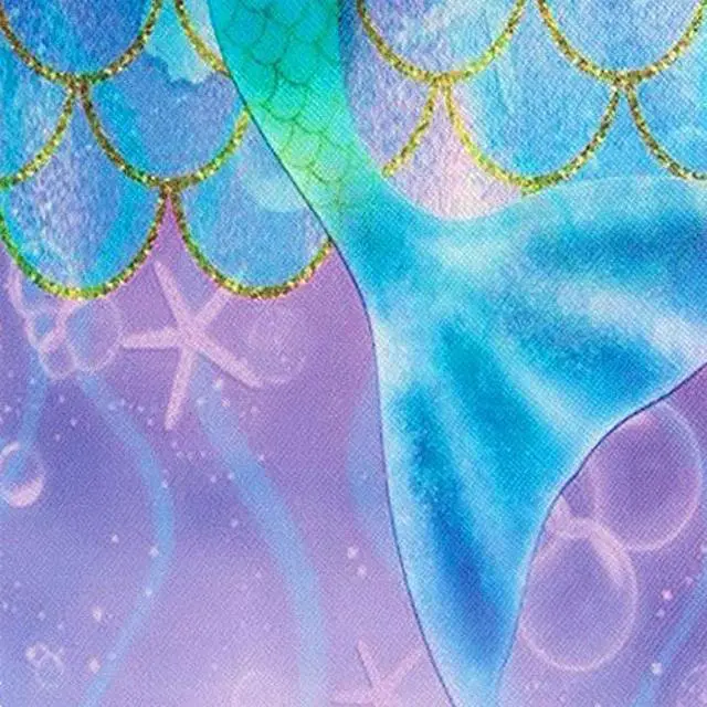 Alt view image 2 of 5 - Dteck Case for All-New Fire HD 10 & HD 10 Plus Tablet (2021 Release, 11th Generation) - Slim Multi-Angle Folio Stand Premium PU Leather Protective Smart Cover with Auto Wake Sleep, Beautiful Mermaid