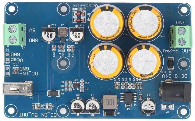 Alt view image 2 of 5 - Super Capacitor UPS Power Supply for RPI with 10-60s Power Down Endurance Data Save Plus Compact Size and Lightweight Design (4S)
