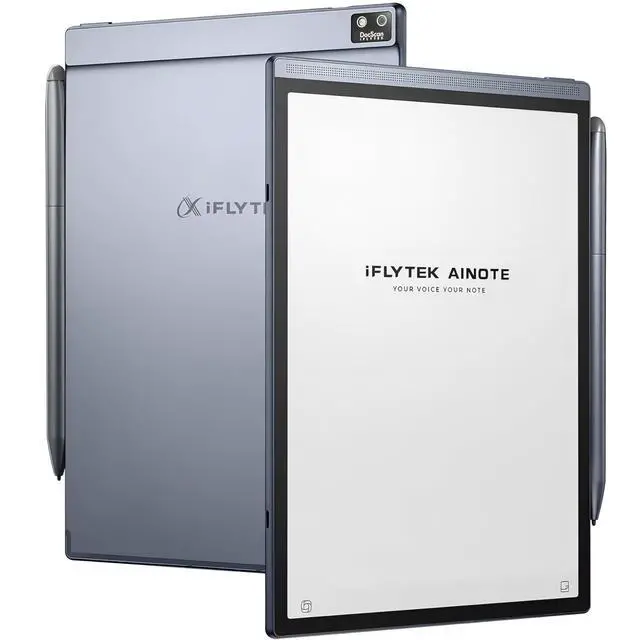 Main image of AINOTE Air 2, 8.2" AI E Ink Tablet, Smart Paper Note-Taking Tablet with Stylus & Adjustable Light, ChatGPT-Powered Multi-Language Transcription, Meeting Minutes Schedule Management Digital Notebook