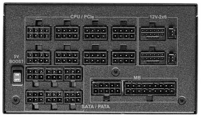 Alt view image 3 of 5 - ASRock TC-1650T Taichi 1650W Titanium Supreme Flagship Fully Modular ATX3.1 PCle5.1 5V Boost 10 Years Warranty Power Supply Japanese Capacitors 80 Plus Titanium Cybenetics Titanium 12V-2x6 Cables