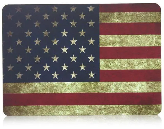 Alt view image 4 of 5 - UESWILL 3in1 Unique Pattern Hard Case Compatible with MacBook Pro (Retina, 15-inch, Mid 2012 to Mid 2015), Model A1398, NO CD-ROM, NO Touch Bar + Keyboard Cover and Screen Protector,US Flag