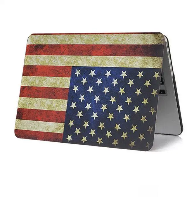 Alt view image 5 of 5 - UESWILL 3in1 Unique Pattern Hard Case Compatible with MacBook Pro (Retina, 15-inch, Mid 2012 to Mid 2015), Model A1398, NO CD-ROM, NO Touch Bar + Keyboard Cover and Screen Protector,US Flag