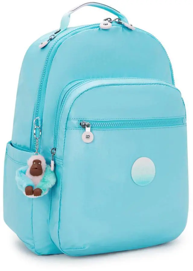 Alt view image 2 of 5 - Kipling Women's Seoul 15" Laptop Backpack, Durable, Roomy with Padded Shoulder Straps, Built-In Protective Sleeve