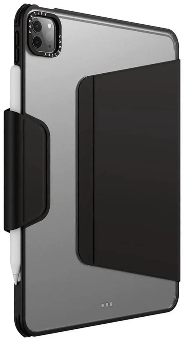 Alt view image 3 of 4 - CASETiFY Impact Folio Case for iPad Pro 12.9" (3rd/4th/5th/6th Gen) - Retro Vending Machine - Clear Black