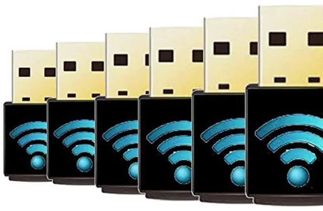 Alt view image 5 of 5 - 6PACK Supports Y/L Wi-Fi USB Dongle and IP Phones T27G,T29G,T46G,T48G,T46S,T48S,T52S,T54S