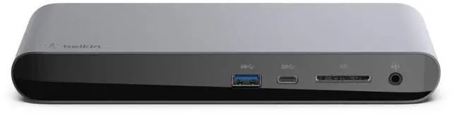 Main image of Belkin Thunderbolt 3 Dock Pro with 2.6 ft Thunderbolt 3 Cable (Thunderbolt Dock for macOS and Windows) Dual 4K @60Hz, 40 Gbps Transfer Speeds, 85 W Upstream Charging
