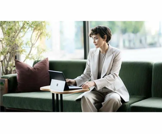 Alt view image 2 of 3 - Microsoft Keyboard/Cover Case Microsoft Surface Pro Tablet - Black