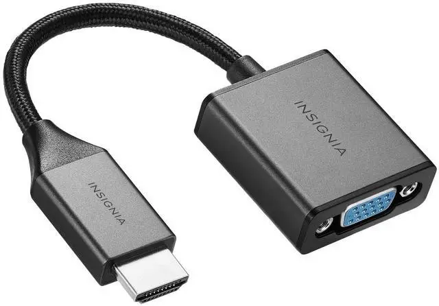 Main image of Insignia HDMI-to-VGA Adapter, Model: NS-PG95503, Black